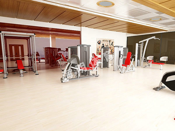 130平米健身房 130平米健身房